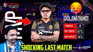 Mazy React on GodLike Jonathan Domination in ESL Bgmi Tournament🔥🥵 GodLike ESL Match😱