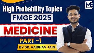 Medicine - High Probability Topic - Part 1 I FMGE 2024  I  Meduhub FMGE I Dr. Vaibhav Jain