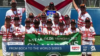 9U West Boca Panthers advance to World Series