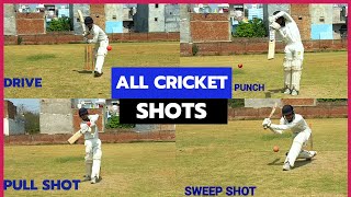 All Cricket Shots Ever In Cricket History Part Two || All Cricket Shots In Cricket ||