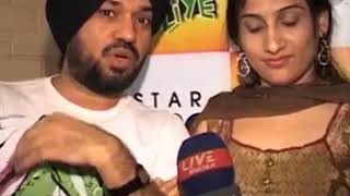 Gurpreet Ghuggi with his wife part 1