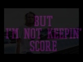 keepin score l d r u lyric video