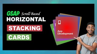 Scroll-Based Horizontal Stacking Card Effect with Elementor and GSAP