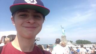 VISITING STATUE OF LIBERTY!!! (New York Vlog#1)