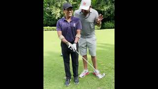 Sachin Tendulkar Yuvraj Singh playing Golf Sachin playing left Hand side Golf