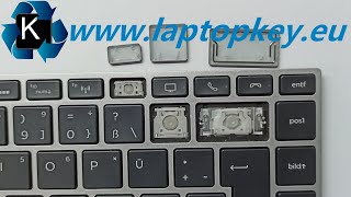HP LAPTOP KEYBOARD KEY REPAIR GUIDE 450 455 470 G5 G6 745 846 840 How to Install Fix keys DIY
