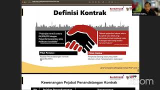 Kontrak dan Definisi Kontrak Pengadaan Pemerintah