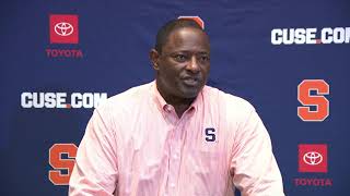 Coach Babers Press Conference Boston College Week