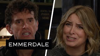 Emmerdale - Charity Tries To Defend Her Actions To Marlon