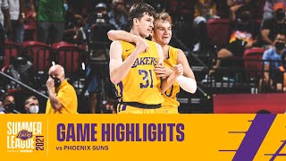HIGHLIGHTS | Austin Reaves (11 pts, 4 reb, Game Winning Shot) vs Phoenix Suns | Lakers Summer