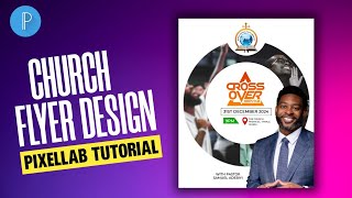 How To Design Church Flyer | Pixellab Tutorial