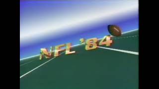 80's Ads AFC West Showdown Bronco's vs Chargers NBC Promo 1984 remastered