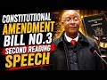 Constitutional Amendment Bill No.3 Second Reading Speech