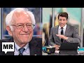 Bernie Tries Not To Laugh As CBS Anchor Mocks GOP's Ridiculous Platform