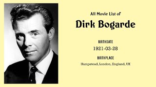 Dirk Bogarde Movies list Dirk Bogarde| Filmography of Dirk Bogarde