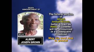 Albert Joseph Brown short
