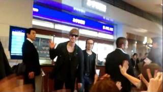 20110917 Kim Hyun Joong(リダ)来日(羽田空港).3gp