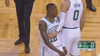 Terry Rozier & Eric Bledsoe Get Into Fight! | Boston Celtics vs Milwaukee Bucks |