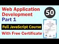 Web Application Development in JavaScript Part 1