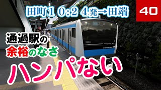 【電GO! 山手線】Part-40 最高難易度で挑戦 通過駅 余裕のなさハンパない