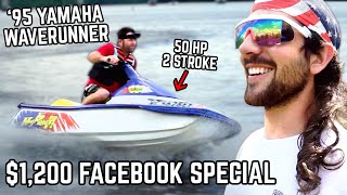 I Bought the Cheapest Jet Ski on Facebook, Meet the '95 WAVERUNNER on BoatsandCameras!!