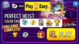 Color Crush Rainbow Solo Challenge Perfect Heist| Match Masters Solo Challenge | Match Masters