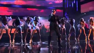 Pitbull ft Marc Anthony - Rain Over Me - AMA Awards 2011