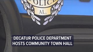 Decatur Police Department hosts community town hall