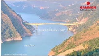 | THE BAGCHAL BRIDGE | GAMMON | 2021| LONGEST CANTILEVER BRIDGE OF INDIA