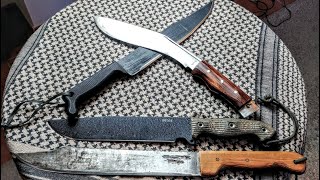 Kukri vs Machete vs Bowie: Which one is Best?