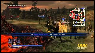 Warriors Orochi 3 (PS3) Part 58 - Battle of Nagashino (redux)