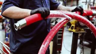 Purple Snake Beer Transfer Hose Assembly - Best Brewery Hose