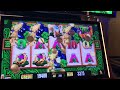 wild leprechaun 40 hit spin....5 pot win