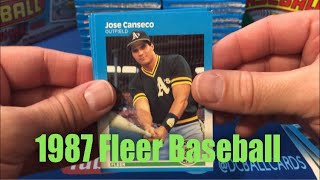 1987 Fleer Baseball Box Break