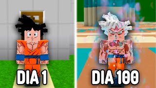 SOBREVIVI 100 DIAS NO DRAGON BLOCK C no MINECRAFT!