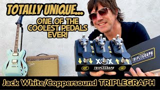 One of the COOLEST pedals EVER! COPPERSOUND/THIRD MAN TRIPLEGRAPH