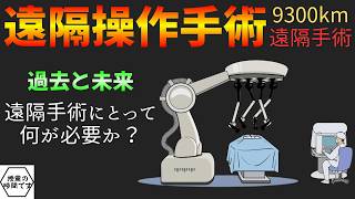 【遠隔手術】プレステ5のコントローラーが、9300キロの遠隔手術を成功させる。遠隔操作ロボット手術の過去と未来の解説をしています。