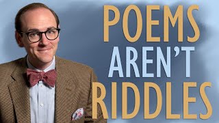 How to Read (and Even Enjoy) Poetry