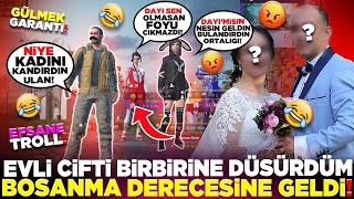 EVLİ ÇİFTİ BİRBİRİNE DÜŞÜRDÜM BOŞANMA DERECESİNE GELDİ 🤣 | PUBG MOBILE