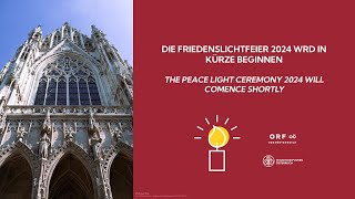 Friedenslichtfeier 2024 / Peace Light Ceremony 2024, Vienna