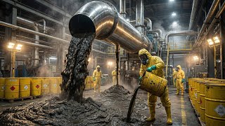 How It’s Made: Gasoline ⛽🚗 — The Incredible Transformation of Crude Oil into Car Fuel!