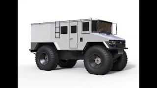 Вездеход «Бурлак» 4x4. Четыре колеса вместо шести