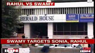 Subramanian Swamy accuses Rahul Gandhi and Sonia Gandhi illegally transferred Herald house - CNN-IBN