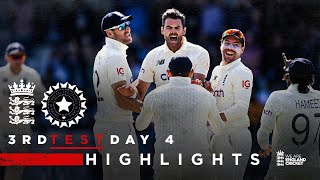 Stunning England Display! | England v India - Day 4 Highlights | 3rd LV= Insurance Test 2021