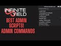INFINITE YIELD Script Pastebin 2024 | FLY | NO KEY | ADMIN HACK | NOCLIP