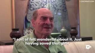 At 96, Heimlich finally uses his life-saving maneuver