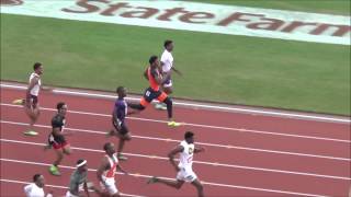 2014 UIL Texas State Meet | 4A Boys 100m | 10.32