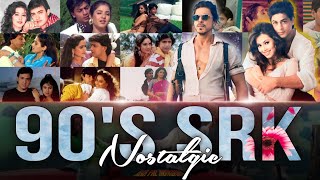 90's SRK Nostalgic Mashup|90s SRK Mashup|90s Evergreen Mashup|90s Jukebox Mashup|Old is Gold#80s#90s