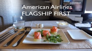 American Airlines Flagship First Class - AA 169 from LAX to NRT