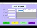 VB.net: Insert all data of a datagridview to access database at once